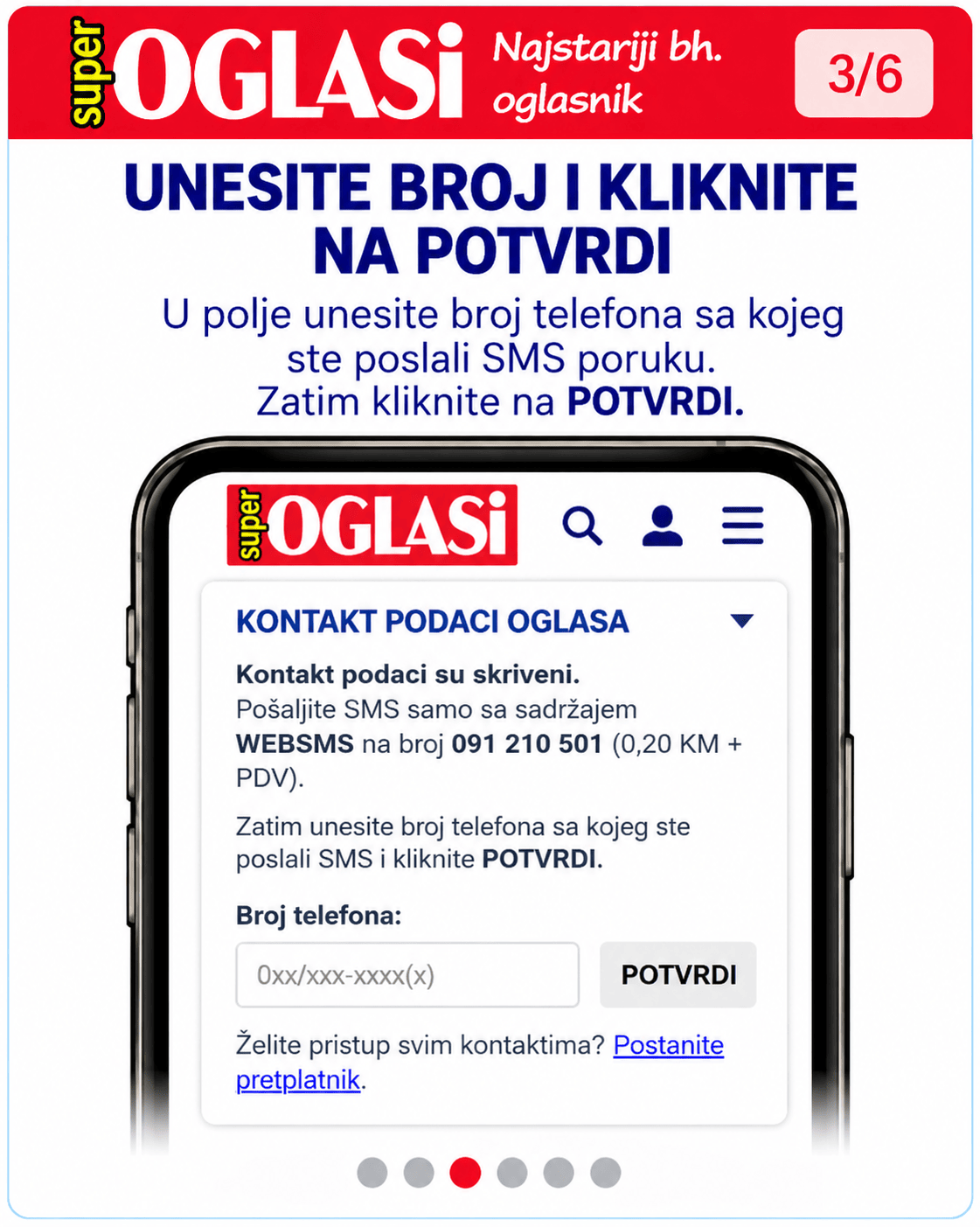 WEBSMS uputstvo 3 od 6