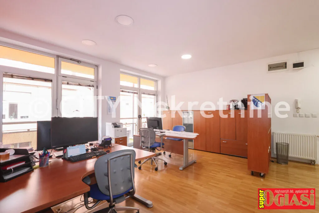 Namješten kancelarijski prostor, Centar, Mehmeda Spahe, 60 m²