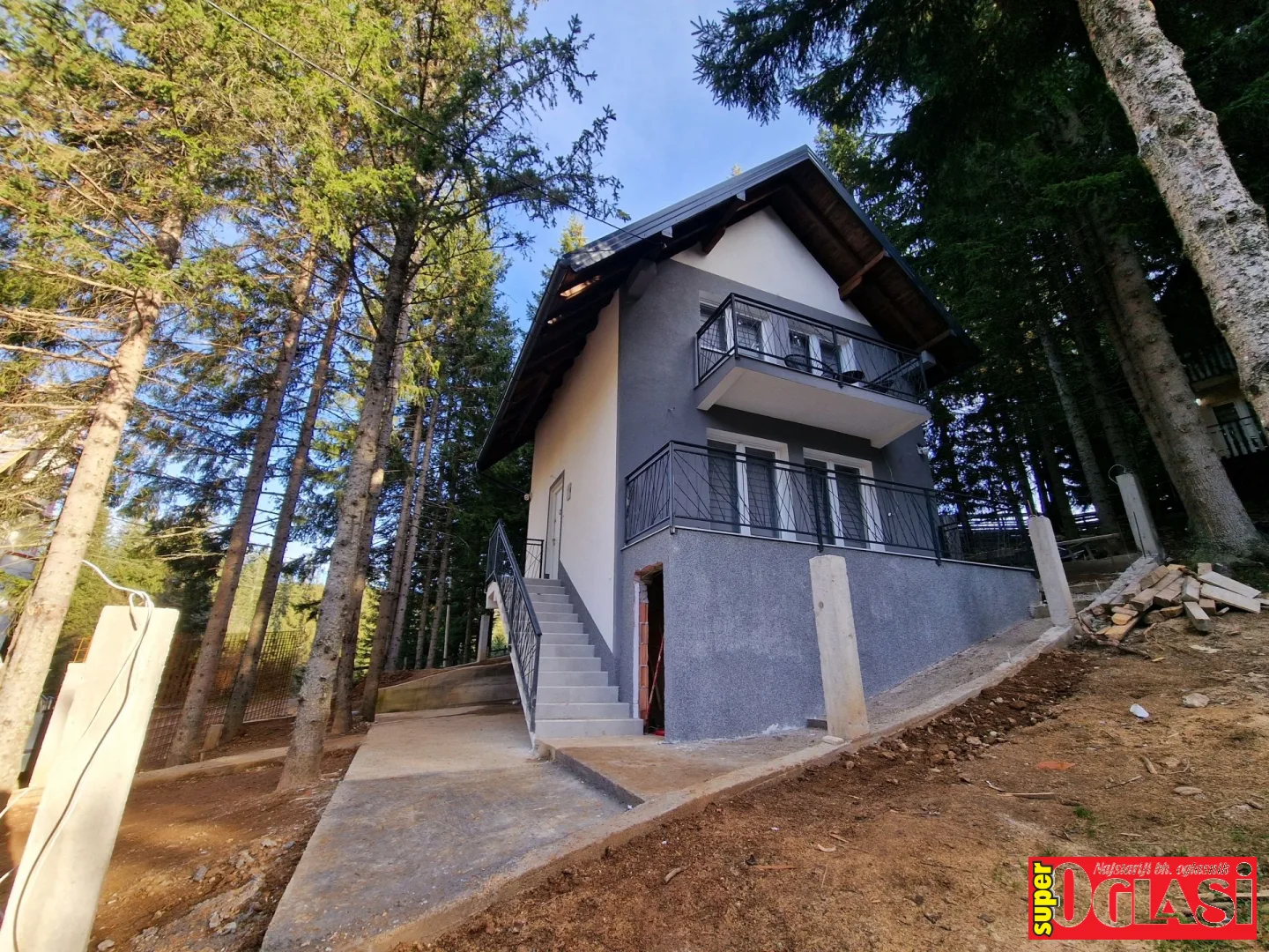 Kuća na dvije etaže Jahorina-Velika dvorišta, 102m2