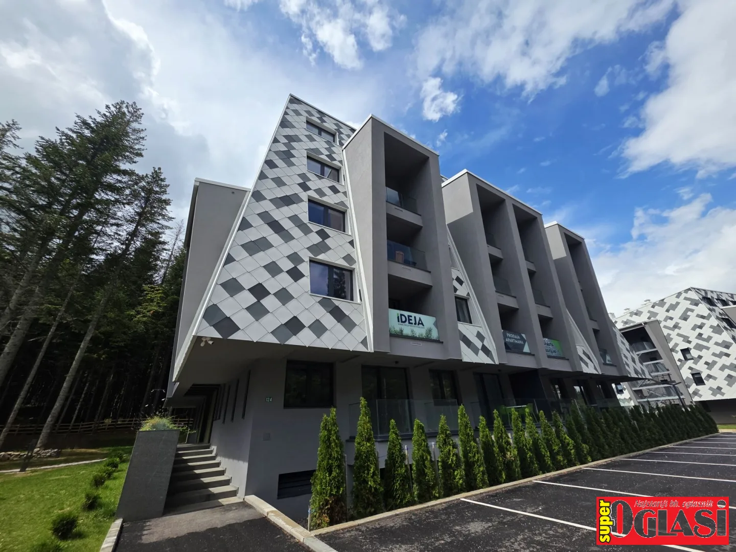 Namješten apartman Bjelašnica, 54 m2