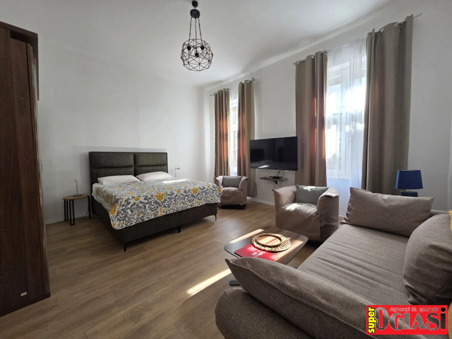 Jednoiposoban renoviran stan Mejtaš, 42m2