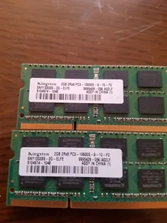 RAM Kingston za laptop Vaio Sanyo, i druge, 2kom po 2GB, ispravni, 35KM.