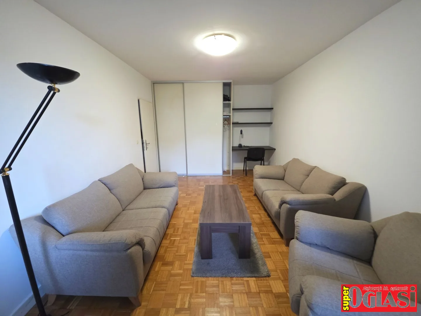 Trosoban namješten stan Centar, 65 m2